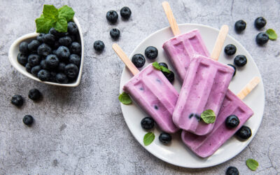 Boost Your Health with a Cool Treat: Nutrient-Rich Blueberry Popsicles